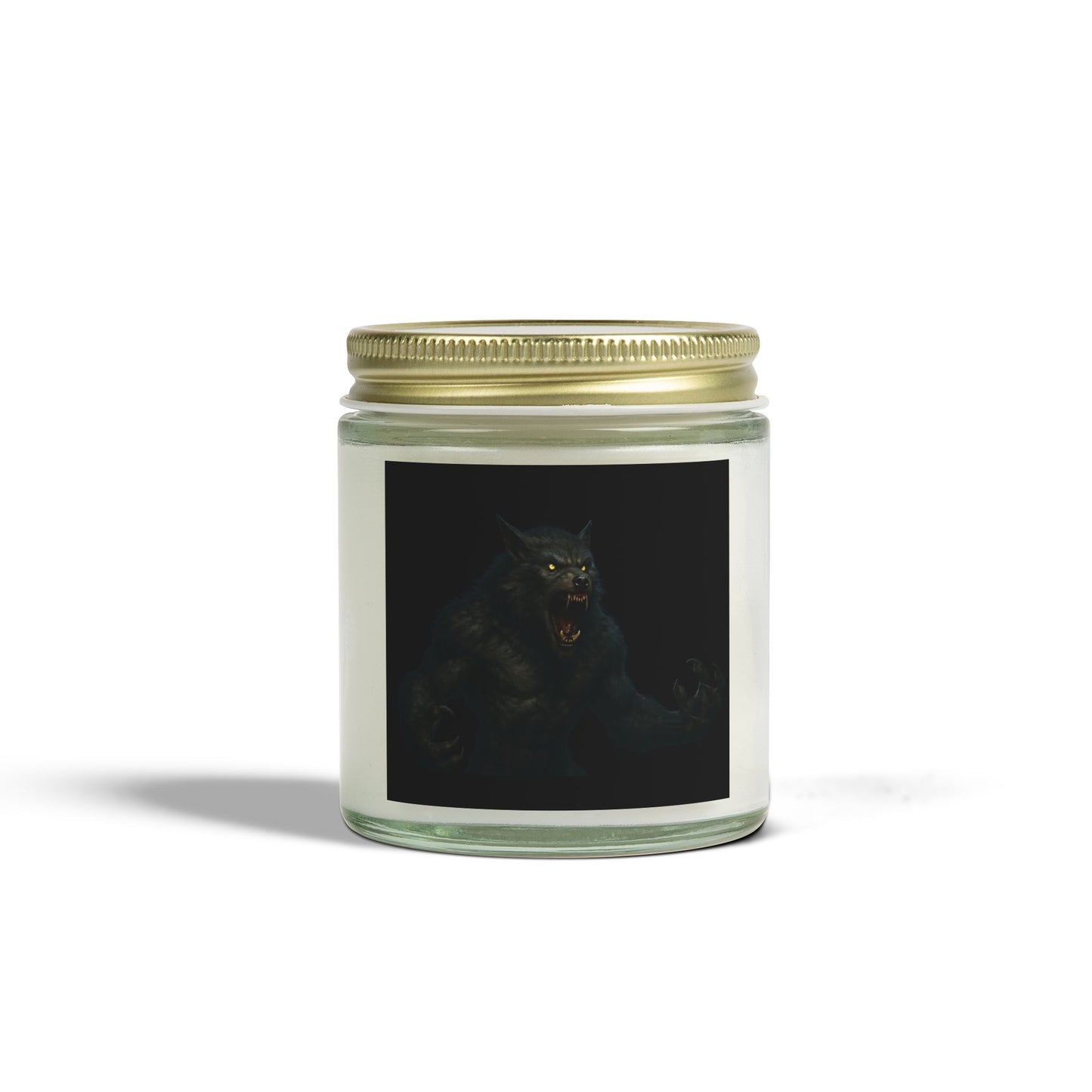 Mystical Creature Scented Candle, Hand-Poured Coconut Apricot Wax, Home Decor, Unique Gift, Halloween, Relaxation, Aromatherapy