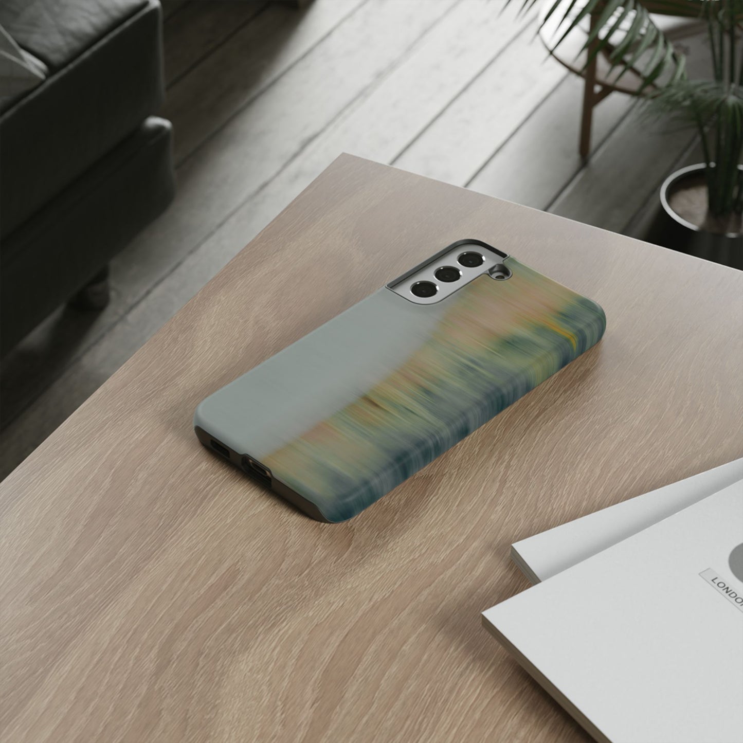 Tough Cases: Modern Abstract iPhone Case for Nature Lovers