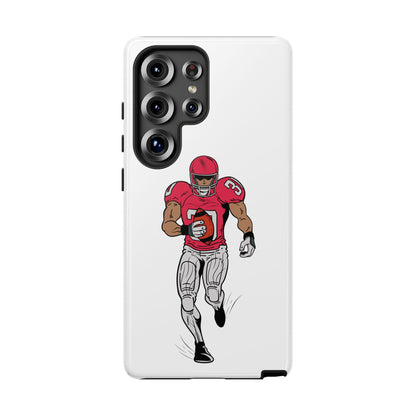 Football Player Tough Case, Sports Phone Cover, Athlete Gift, Tough Phone Case, Fall Sports, Football Lover's Accessory