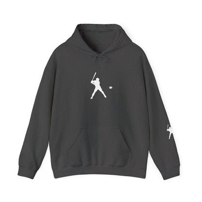 Sporty Unisex Baseball Hooded Sweatshirt, Casual Hoodie for Athletes, Perfect for Gifts, Comfy Streetwear, Ideal for Sports Events, Personal Use