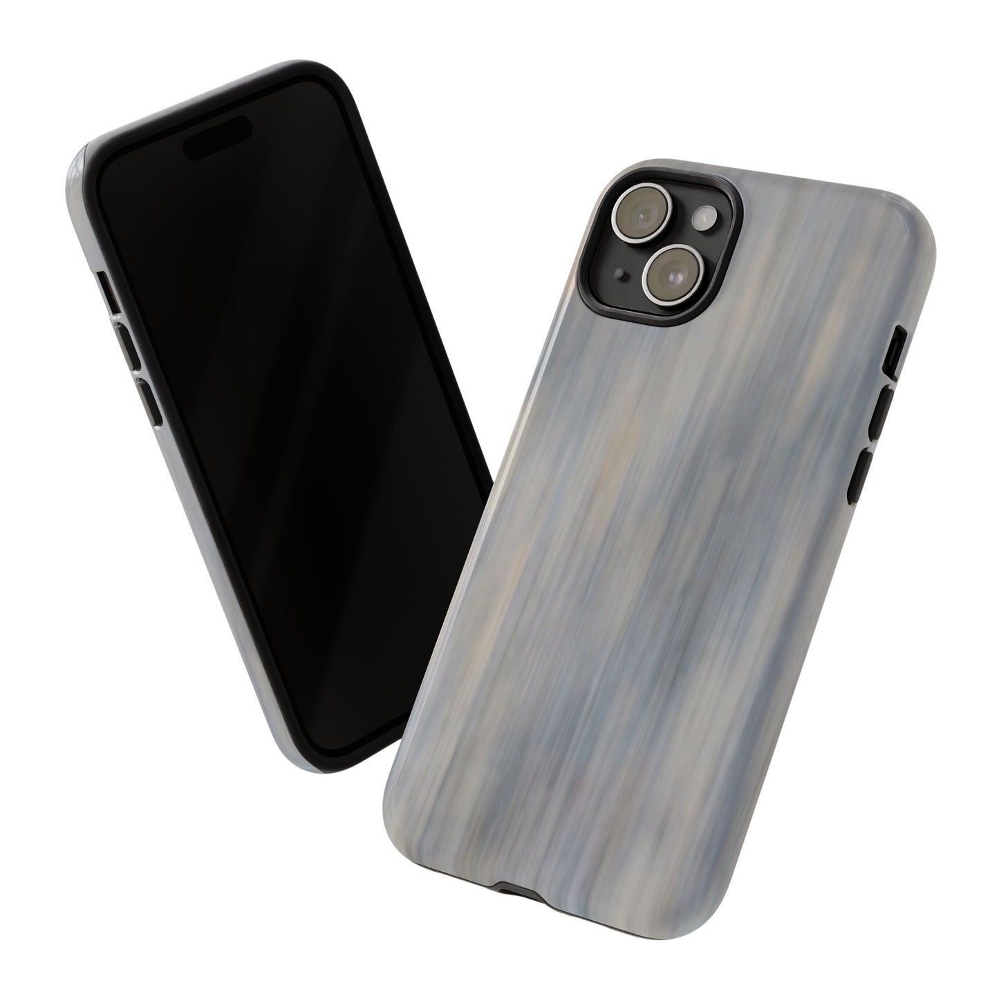 Stylish Tough Phone Case - Durable Protection with Modern Marble Design