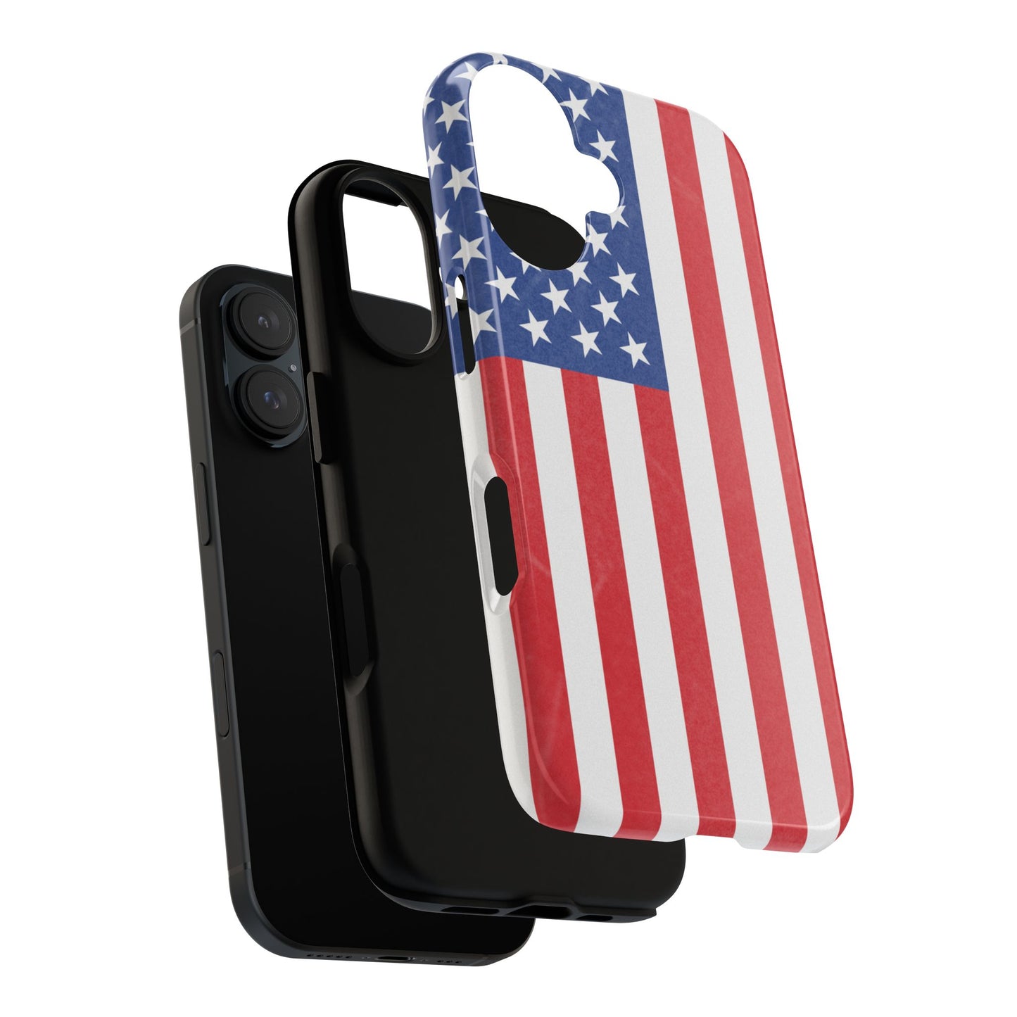 American Flag Phone Case - Patriotic Cell Cover, Tough Cases, USA Pride, Independence Day Gift, Veteran's Day, Phone Protection