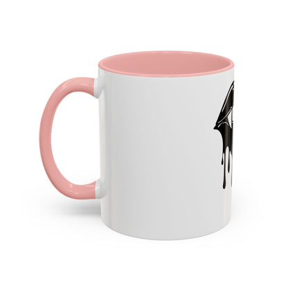 Vampire Lip Accent Coffee Mug - 11oz & 15oz - Unique Halloween Gift