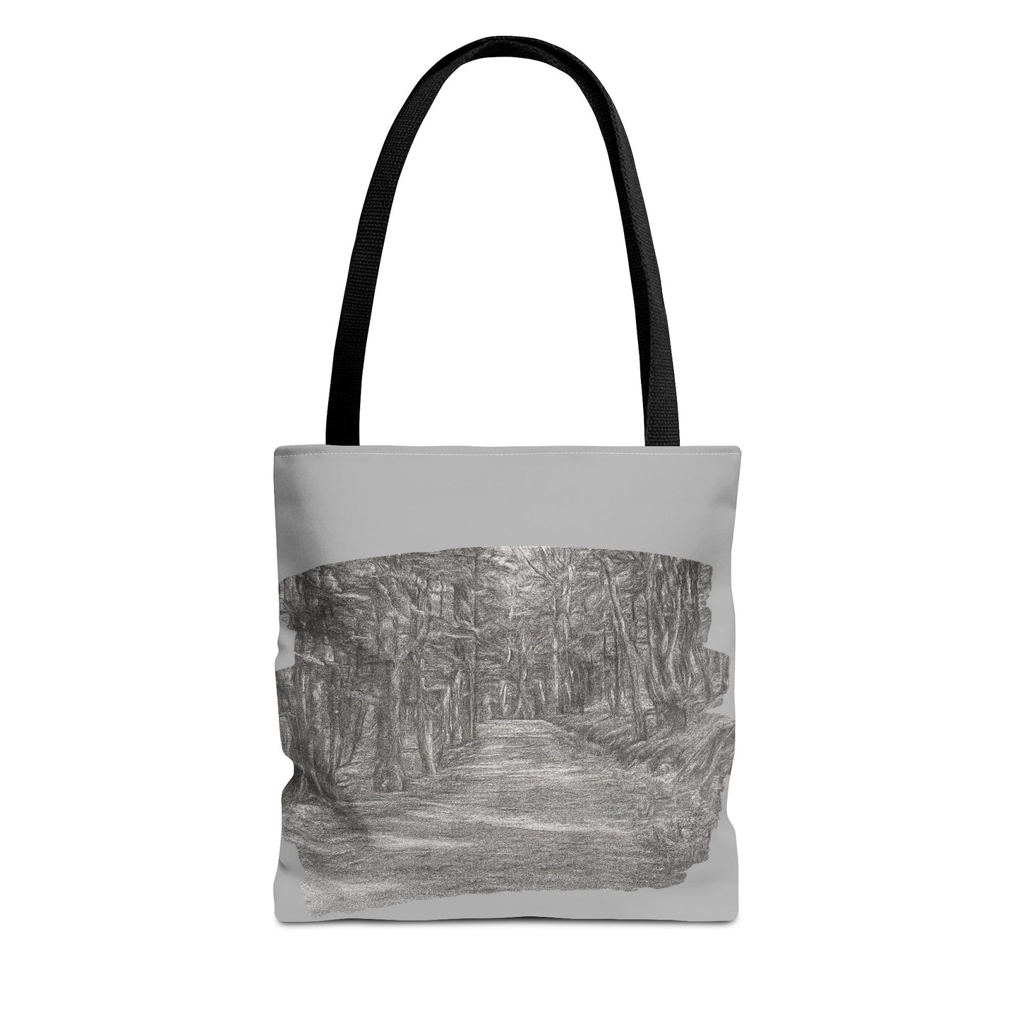 Scenic Path Tote Bag, Reversible Tote, Eco-Friendly Shopper, Outdoor Adventure Bag, Gift for Nature Lovers, Stylish Carryall
