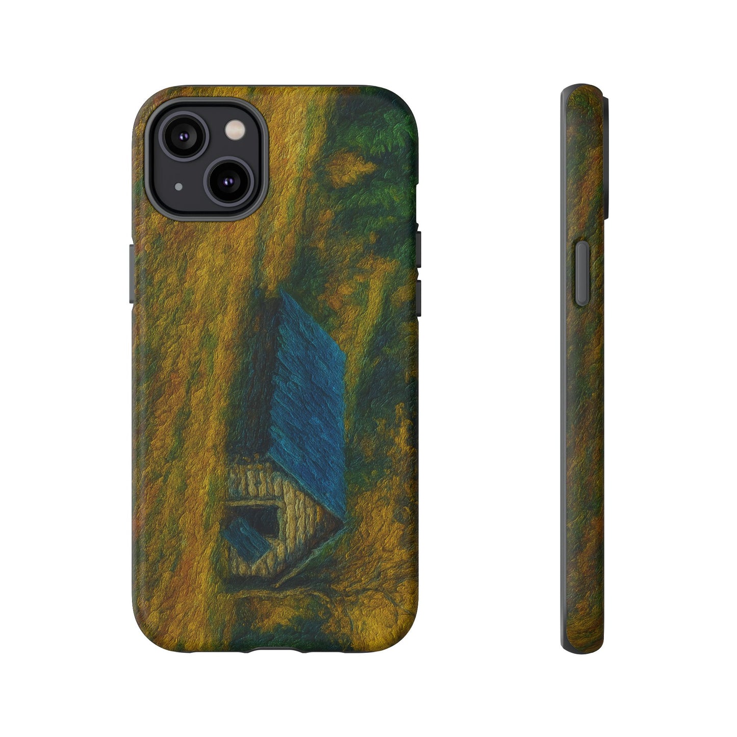 Artistic Phone Case by Tough Cases, Nature-Inspired Phone Protection, Unique Gift for Nature Lovers, Stylish Accessory, Fall Aesthetic