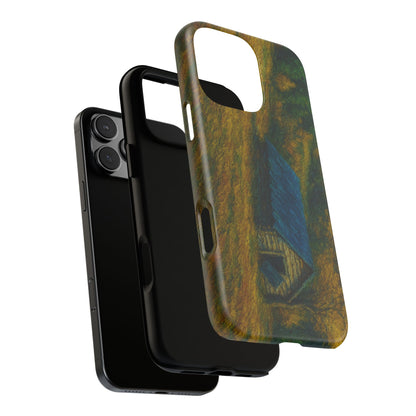 Artistic Phone Case by Tough Cases, Nature-Inspired Phone Protection, Unique Gift for Nature Lovers, Stylish Accessory, Fall Aesthetic