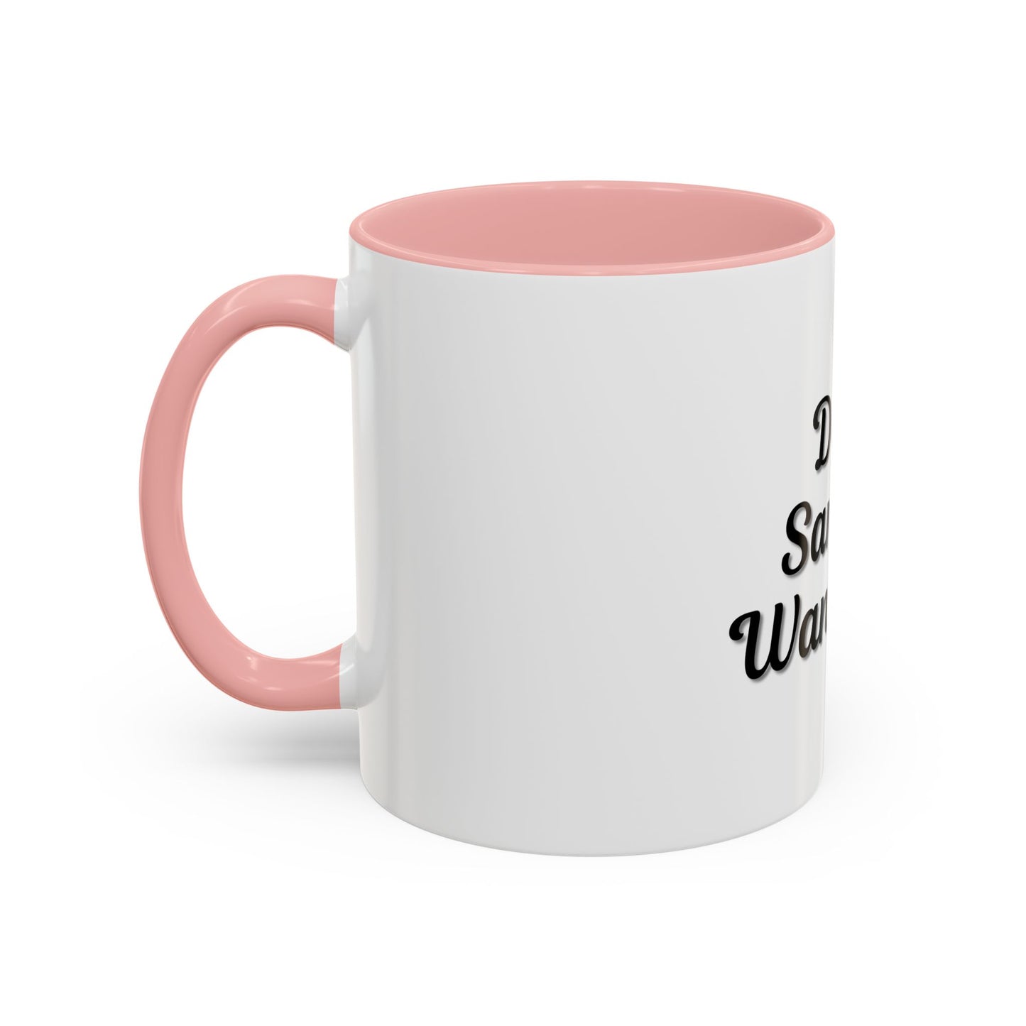 Dear Santa Accent Coffee Mug - Fun Holiday Mug for Christmas Enthusiasts