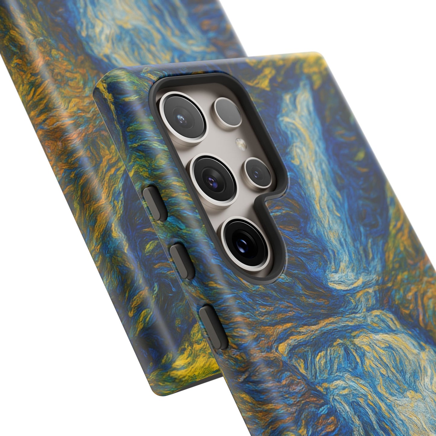 Artistic Phone Case - Waterfall Design, Unique Gift, Phone Accessory, Nature Lover, Original Artwork