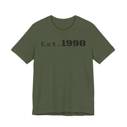 Vintage Est. 1998 Tee - Retro Unisex Shirt for Birthdays, Gifts, Everyday Wear, Casual Style, Nostalgia