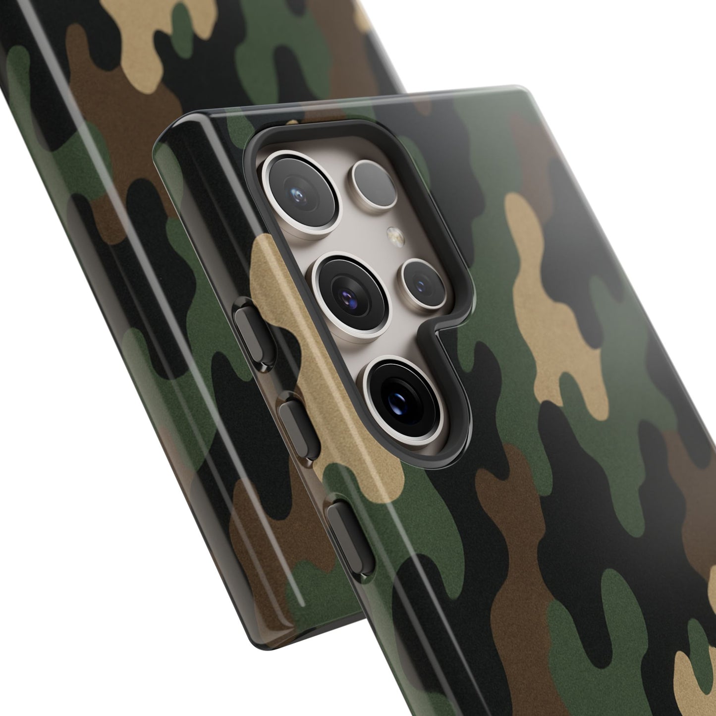 Camouflage Phone Case, Tough Cases, Military Style, Unique Phone Accessories, Gift for Him, Durable Phone Cover