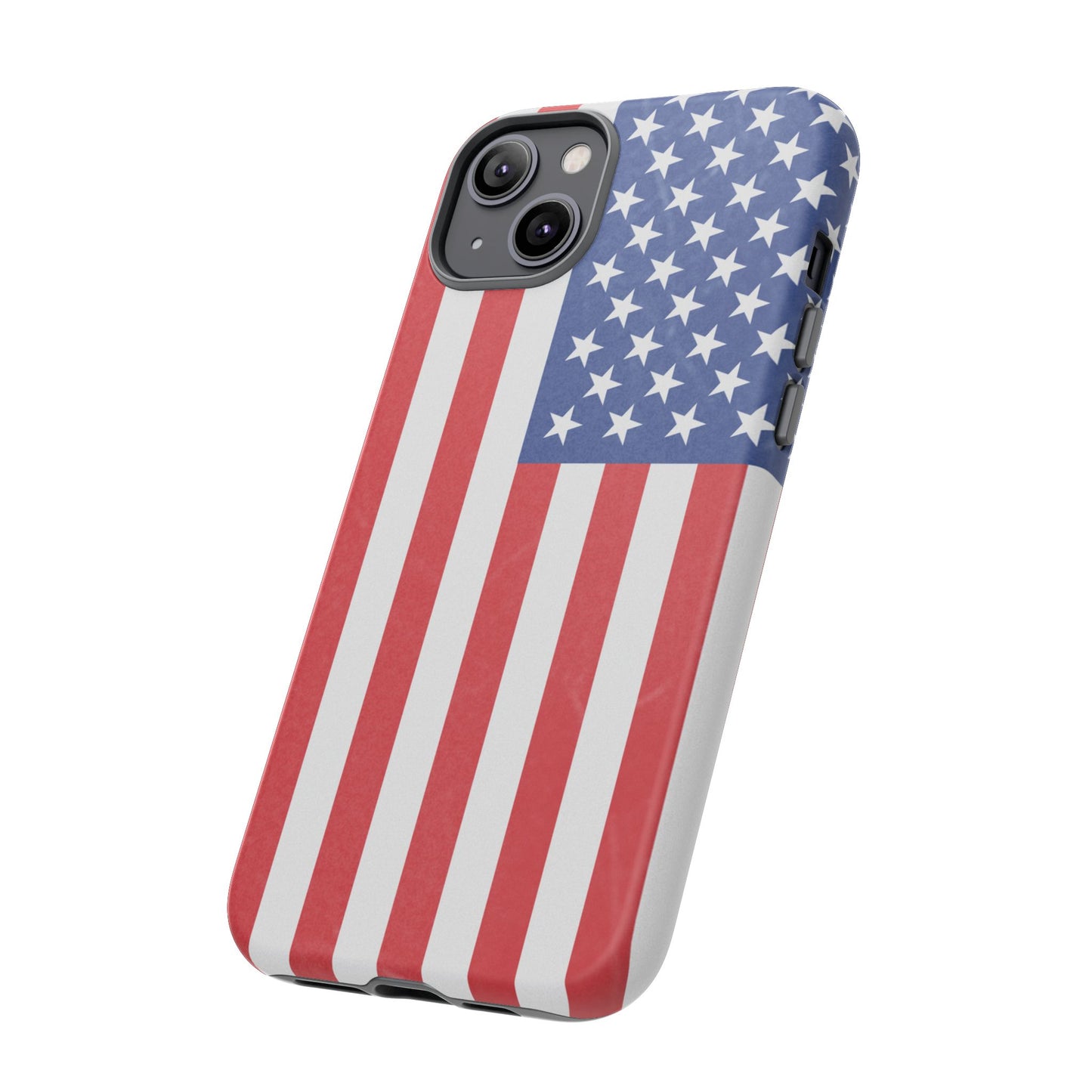 Patriotic Phone Case - Tough Cases for Veterans, USA Lovers, Independence Day, Memorial Day, Flag Design