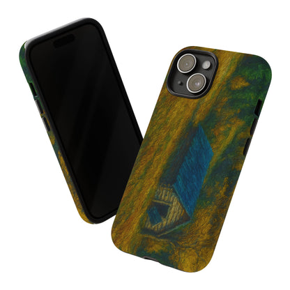 Artistic Phone Case by Tough Cases, Nature-Inspired Phone Protection, Unique Gift for Nature Lovers, Stylish Accessory, Fall Aesthetic