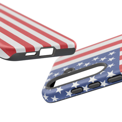 American Flag Phone Case - Patriotic Cell Cover, Tough Cases, USA Pride, Independence Day Gift, Veteran's Day, Phone Protection