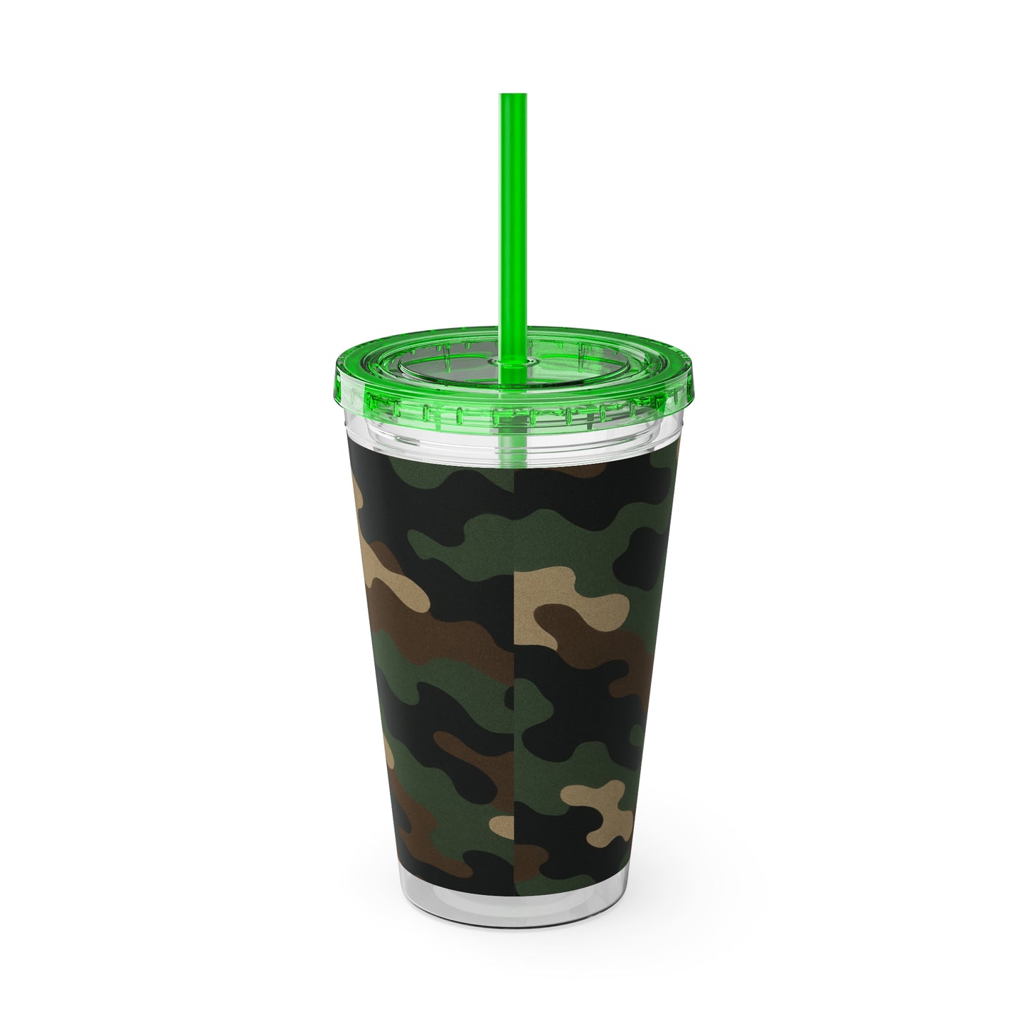 Stylish Camo Tumbler, 16oz Cup with Straw, Perfect for Outdoor Adventures, Gifts for Him, Travel Mug, Eco-friendly Drinkware, Camping