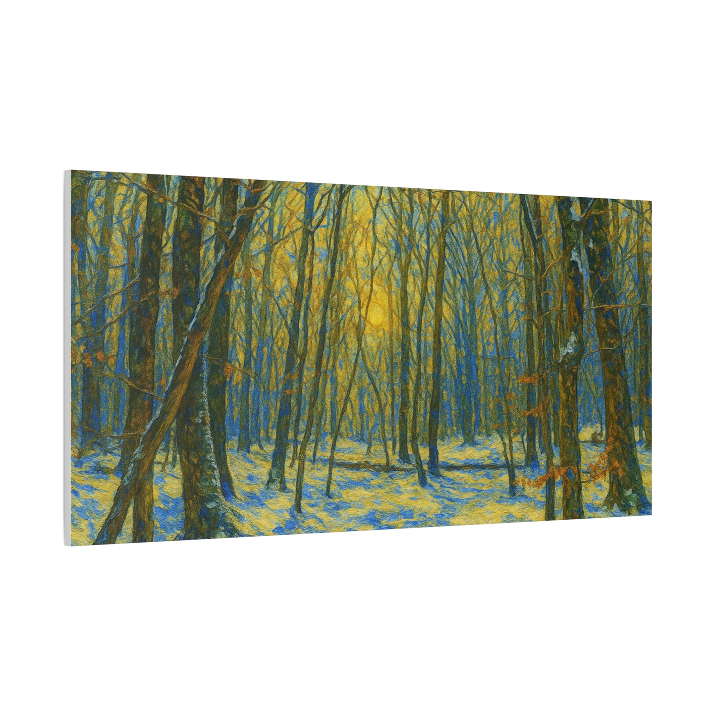 Forest Sunrise Canvas Print, Wall Art, Nature Photography, Home Decor, Gift for Nature Lovers, Landscape Artwork