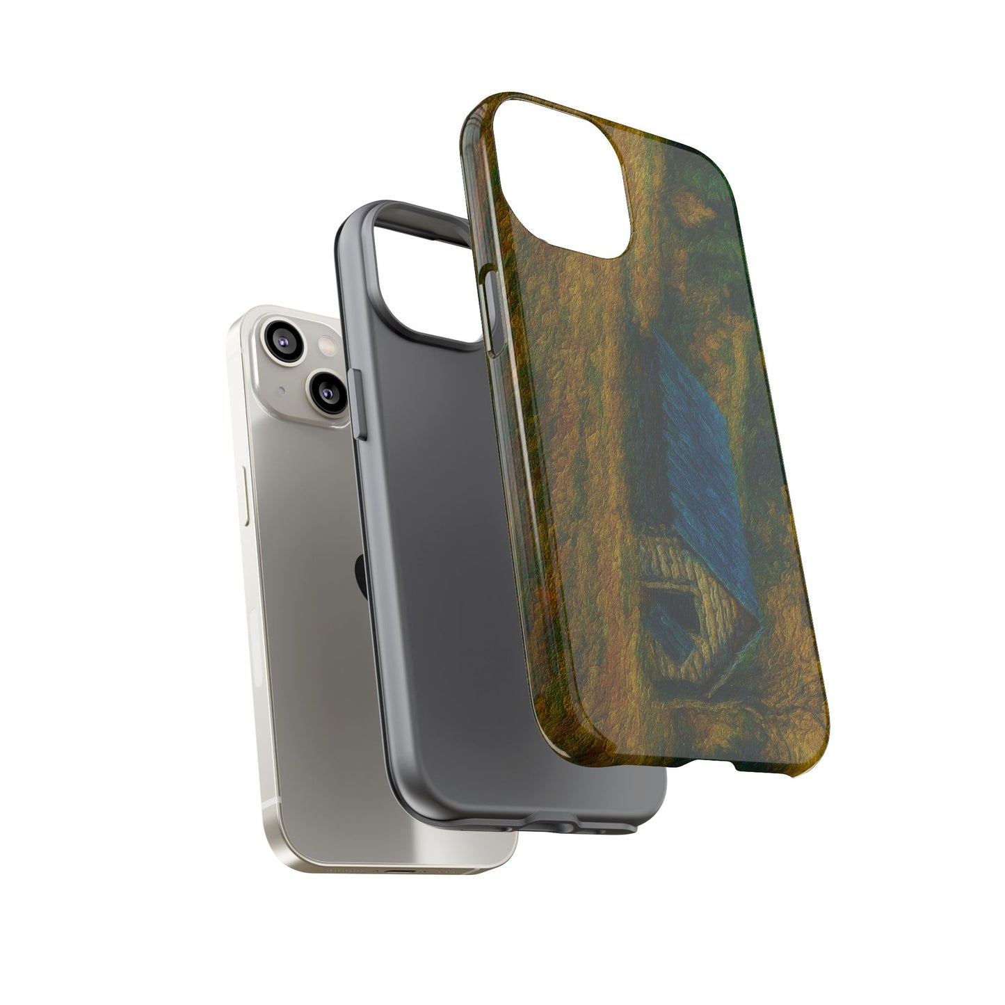 Artistic Phone Case by Tough Cases, Nature-Inspired Phone Protection, Unique Gift for Nature Lovers, Stylish Accessory, Fall Aesthetic