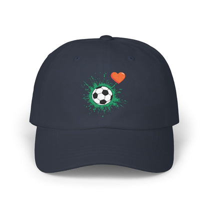 Soccer Love Dad Cap | Perfect Gift for Sports Lovers, Father's Day, Outdoor Events, Casual Wear, Adjustable Cap