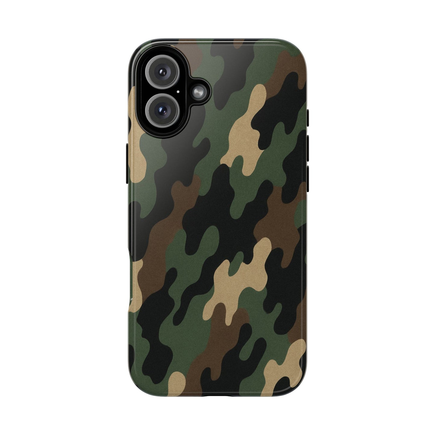 Camouflage Phone Case, Tough Cases, Military Style, Unique Phone Accessories, Gift for Him, Durable Phone Cover
