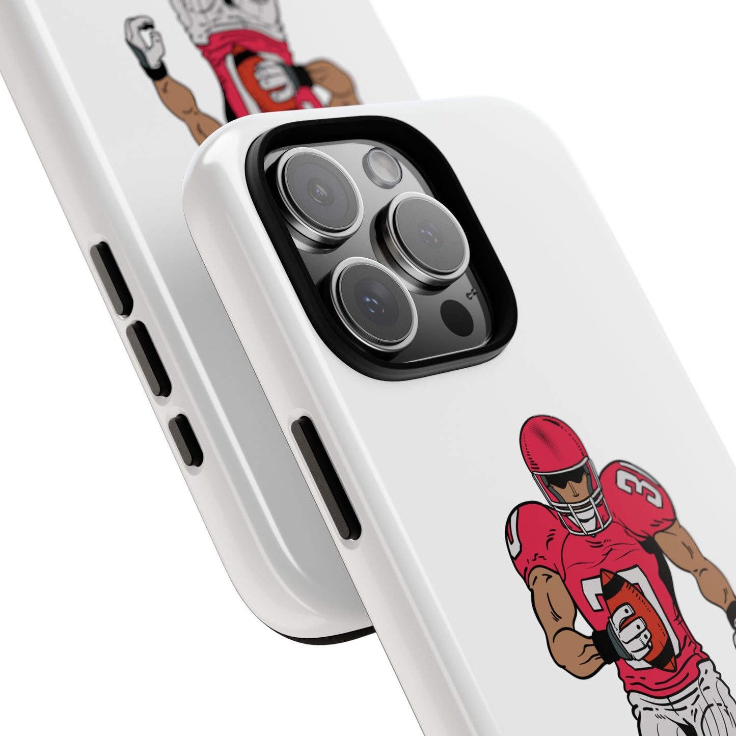 Football Player Tough Case, Sports Phone Cover, Athlete Gift, Tough Phone Case, Fall Sports, Football Lover's Accessory