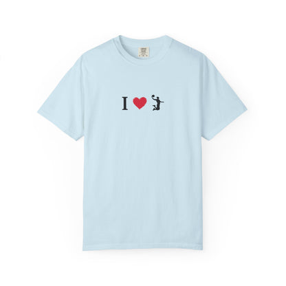 I Love [Activity] Unisex Garment-Dyed T-shirt, Casual Tee, Gift for Him, Gift for Her, Everyday Style, Fun Apparel