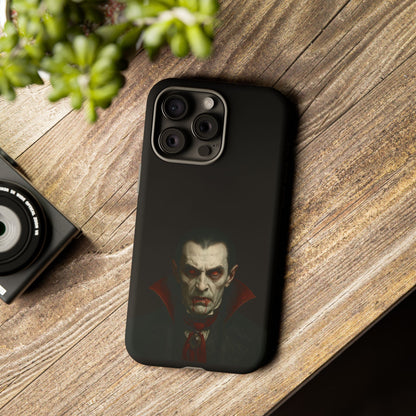 Vampire Phone Case - Tough Cases for Halloween, Gothic Decor, Gifts for Horror Fans, Spooky Accessories, Unique Cellphone Cover
