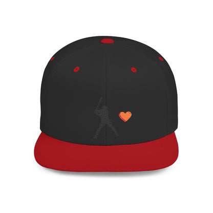 Baseball Love Snapback Hat | Gift for Sports Fans, Casual Wear, Team Spirit, Father's Day, Birthday, Outdoor Activities