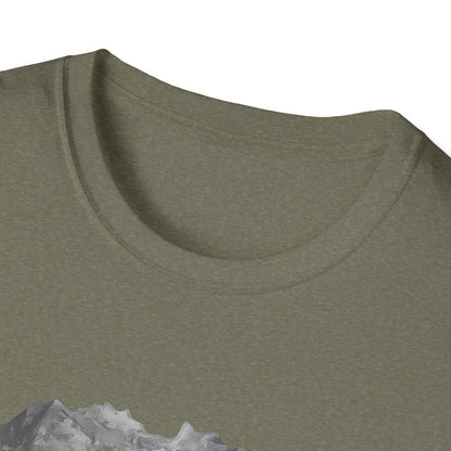 Serene Nature Landscape T-Shirt - Comfortable Unisex Tee, Outdoor Adventures, Nature Lover Gift, Casual Wear, Stylish Spring Top