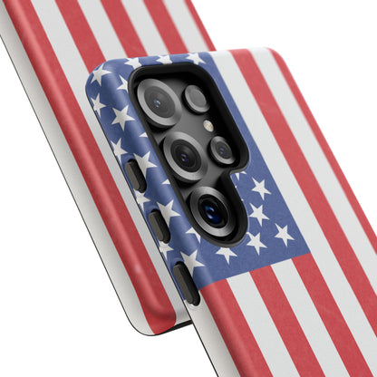 American Flag Phone Case - Patriotic Cell Cover, Tough Cases, USA Pride, Independence Day Gift, Veteran's Day, Phone Protection