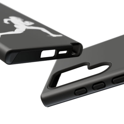 Football Player Phone Case, Tough Cases, Sports Phone Cover, Gift for Athletes, iPhone & Samsung Accessories, Running Player Design