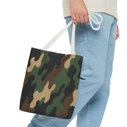 Stylish Camouflage Tote Bag, Reusable Shopping Bag, Beach Tote, Casual Carry-All, Gift for Him or Her