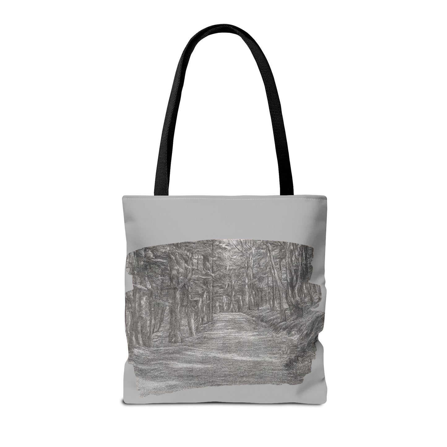 Scenic Path Tote Bag, Reversible Tote, Eco-Friendly Shopper, Outdoor Adventure Bag, Gift for Nature Lovers, Stylish Carryall