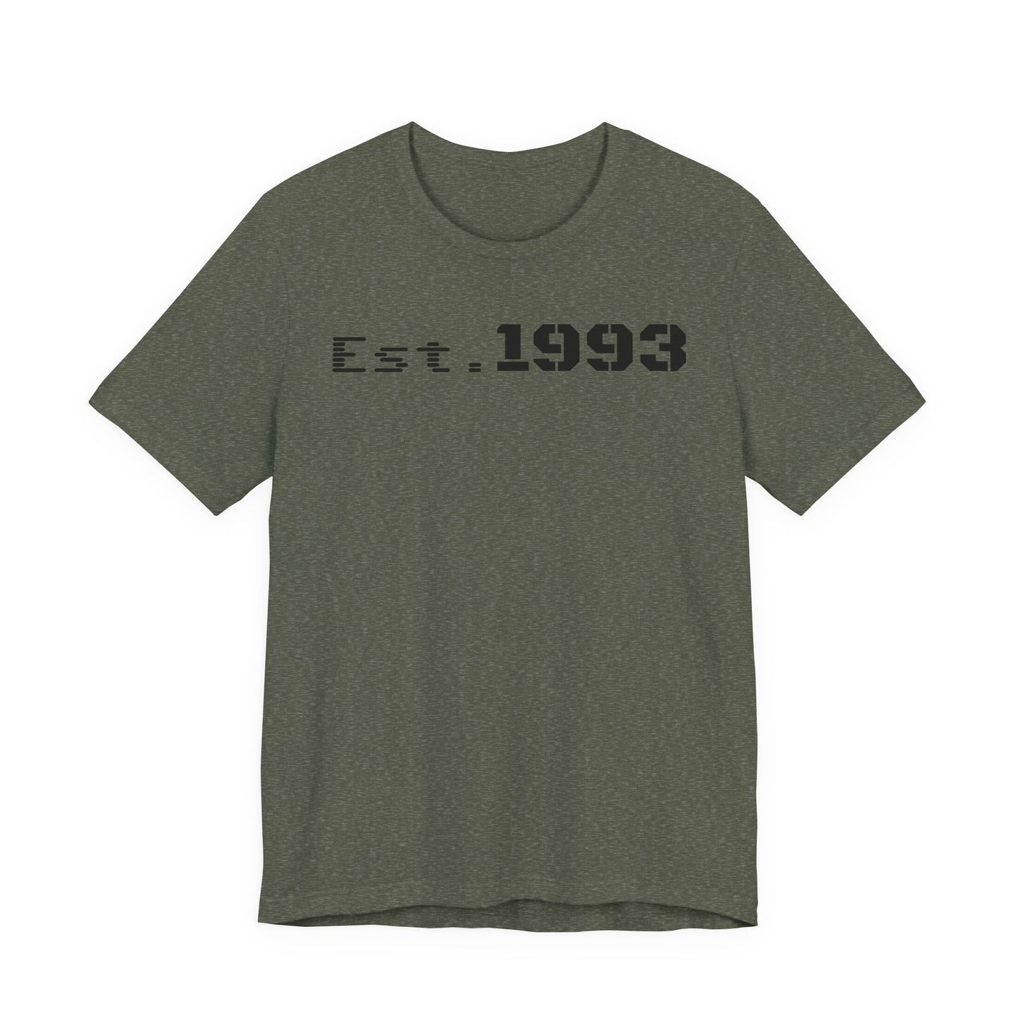 Est. 1993 Unisex Short Sleeve Tee - Perfect for Birthdays, Nostalgia, Casual Wear, Gifts, and Celebrations