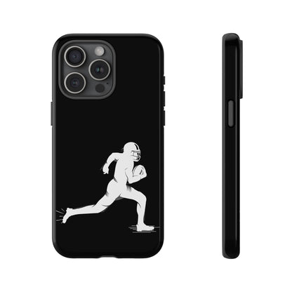 Football Player Phone Case, Tough Cases, Sports Phone Cover, Gift for Athletes, iPhone & Samsung Accessories, Running Player Design