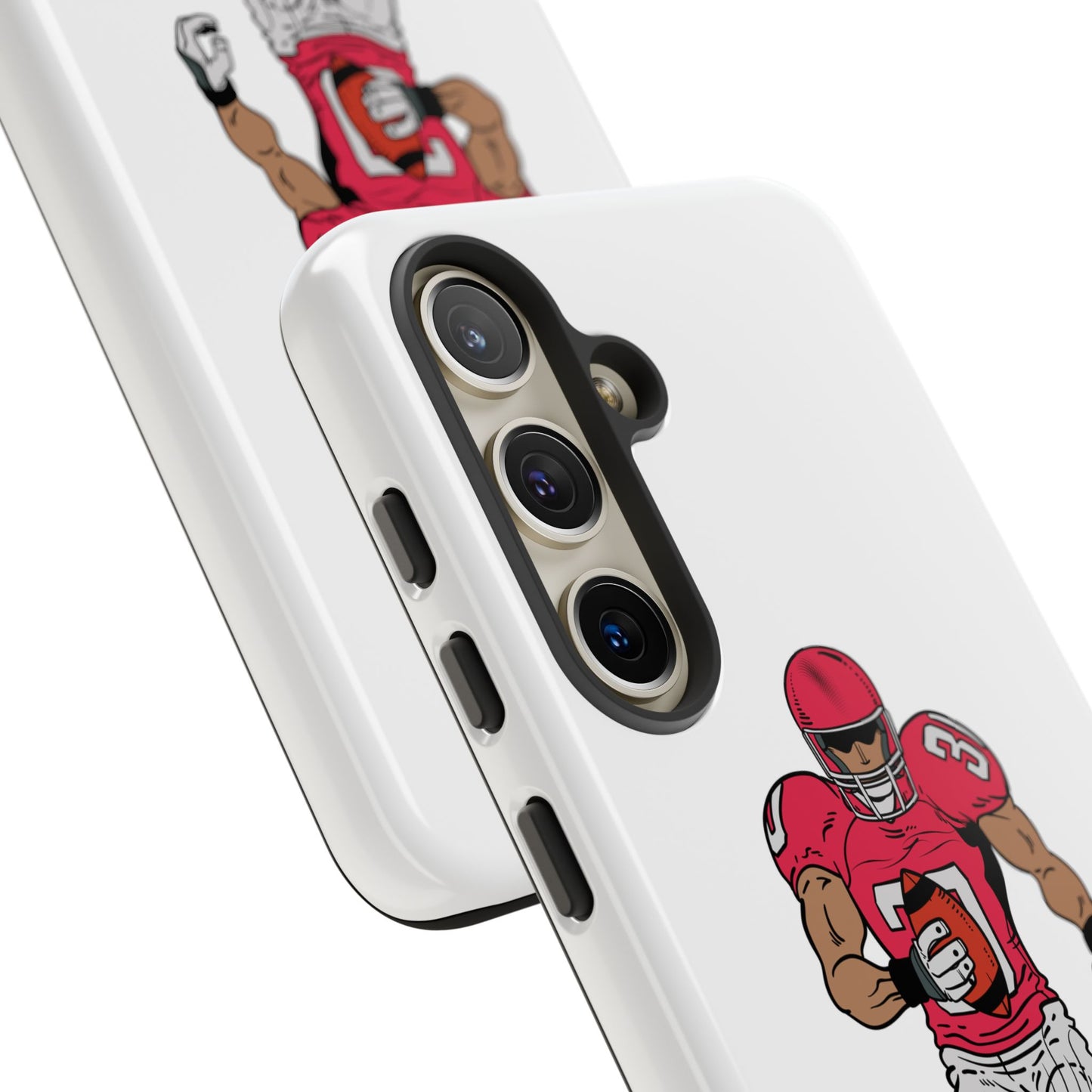 Football Player Tough Case, Sports Phone Cover, Athlete Gift, Tough Phone Case, Fall Sports, Football Lover's Accessory