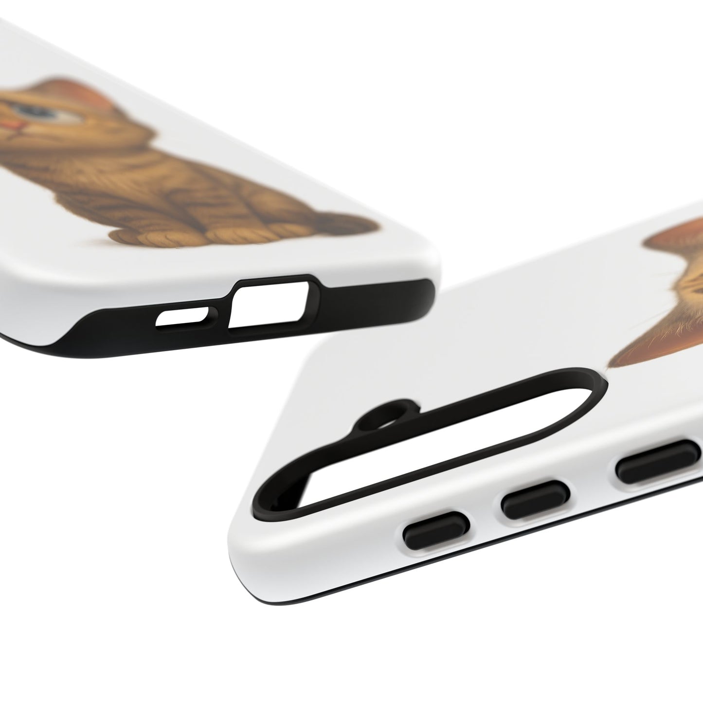 Cute Cat Phone Case, Funny Kitty Case, Animal Lover Gift, Cat Lover Accessory, Unique Cat Design Case, Pet Mom Gift