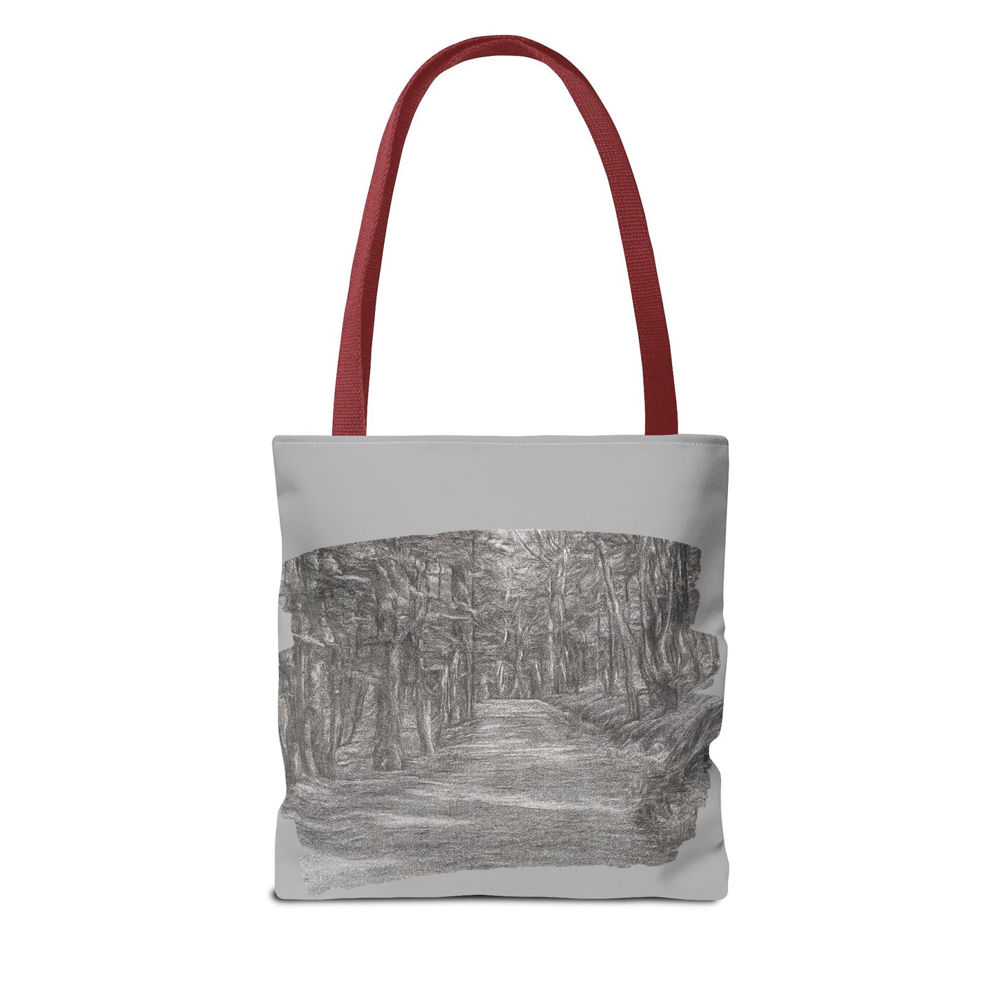 Scenic Path Tote Bag, Reversible Tote, Eco-Friendly Shopper, Outdoor Adventure Bag, Gift for Nature Lovers, Stylish Carryall