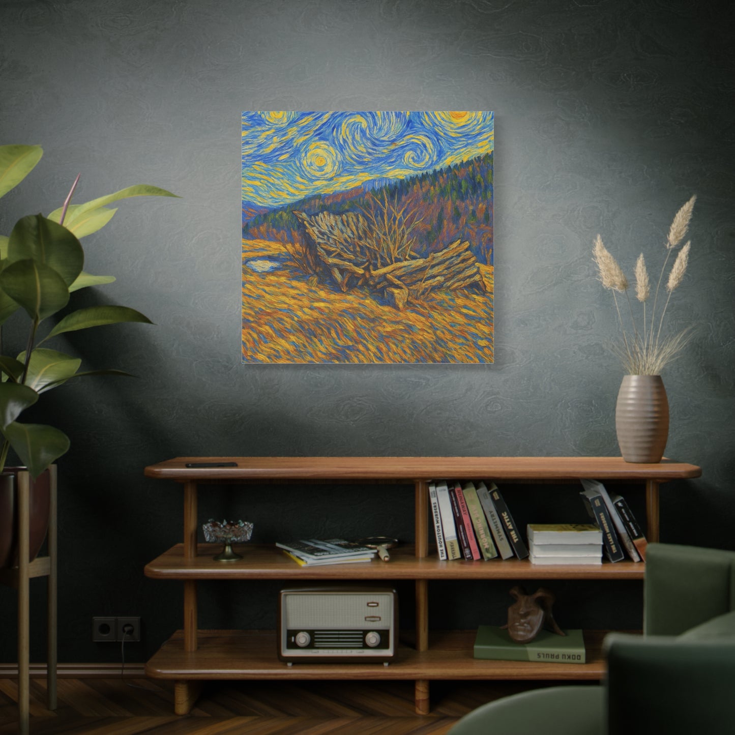 Artistic Van Gogh Style Canvas Wall Art, Nature Inspired Decor, Home Aesthetic, Gift for Art Lovers, Gallery Wall Piece, Living Room Decor, [...]