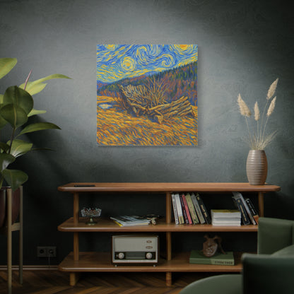 Artistic Van Gogh Style Canvas Wall Art, Nature Inspired Decor, Home Aesthetic, Gift for Art Lovers, Gallery Wall Piece, Living Room Decor, [...]