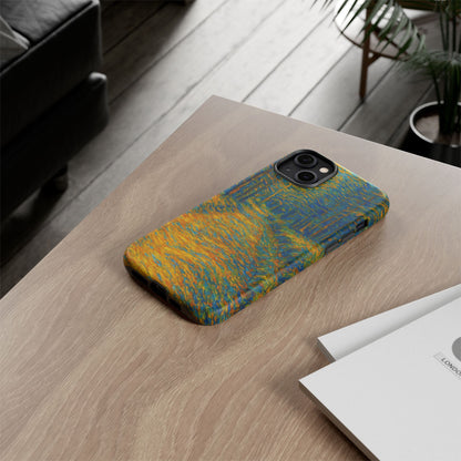 Artistic Phone Case for Nature Lovers, Tough Cases, Vibrant Design, Gift for Friends, Phone Accessories, Unique Artwork
