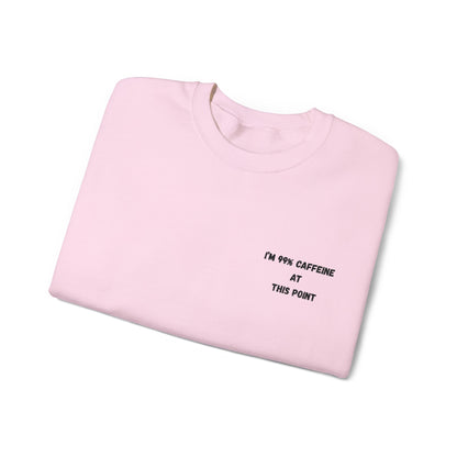 Caffeine Lover's Crewneck Sweatshirt | Unisex Heavy Blend