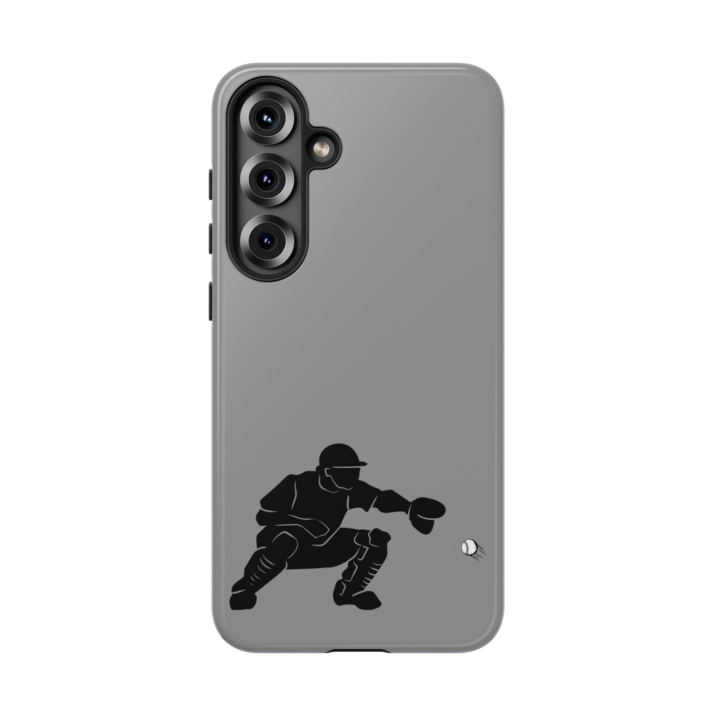 Baseball Catcher Phone Case - Tough Cases, Sports Phone Cover, Great for Athletes, Perfect Gift for Baseball Lovers, Unique Cell Phone Design