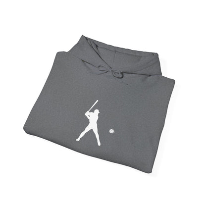 Sporty Unisex Baseball Hooded Sweatshirt, Casual Hoodie for Athletes, Perfect for Gifts, Comfy Streetwear, Ideal for Sports Events, Personal Use