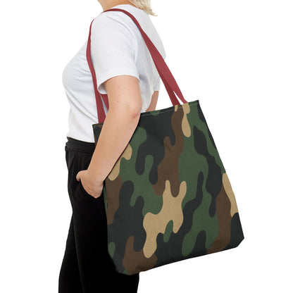 Stylish Camouflage Tote Bag, Reusable Shopping Bag, Beach Tote, Casual Carry-All, Gift for Him or Her
