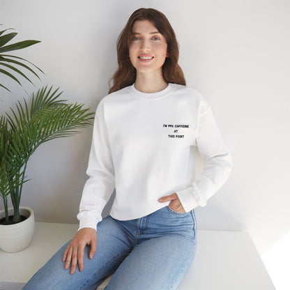 Caffeine Lover's Crewneck Sweatshirt | Unisex Heavy Blend - product image