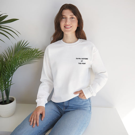 Caffeine Lover's Crewneck Sweatshirt | Unisex Heavy Blend - product image