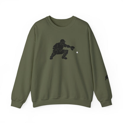 Baseball Catcher Crewneck Sweatshirt | Unisex Sports Apparel | Perfect for Game Days, Gifts, and Casual Wear | Baseball Lover's Gift