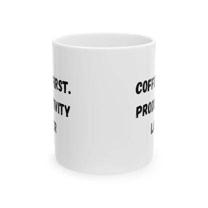 Inspiring Ceramic Coffee Mug - 11oz & 15oz - Perfect for Creativity & Motivation Lovers