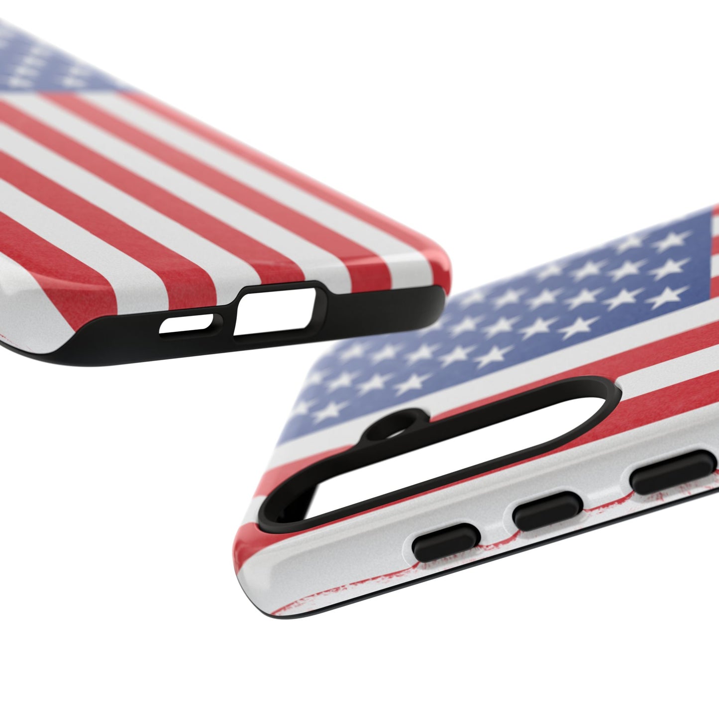 Patriotic Phone Case - Tough Cases for Veterans, USA Lovers, Independence Day, Memorial Day, Flag Design