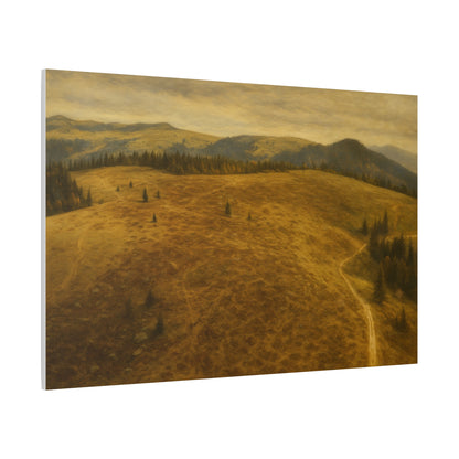 Stretched Canvas Art Print, Landscape Wall Decor, Nature Photography, Rustic Home Decor, Gifting, Earthy Art