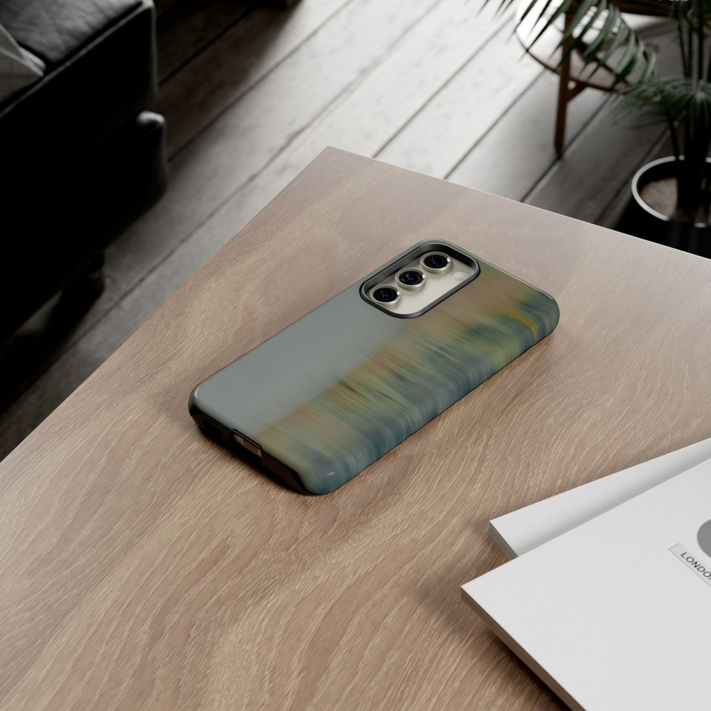 Tough Cases: Modern Abstract iPhone Case for Nature Lovers